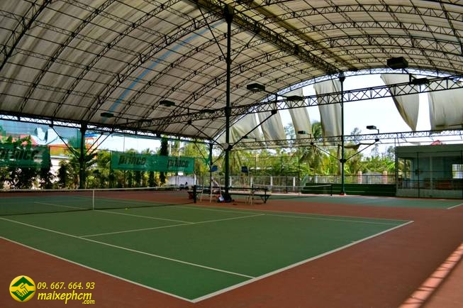 Mái che sân tennis giá rẻ